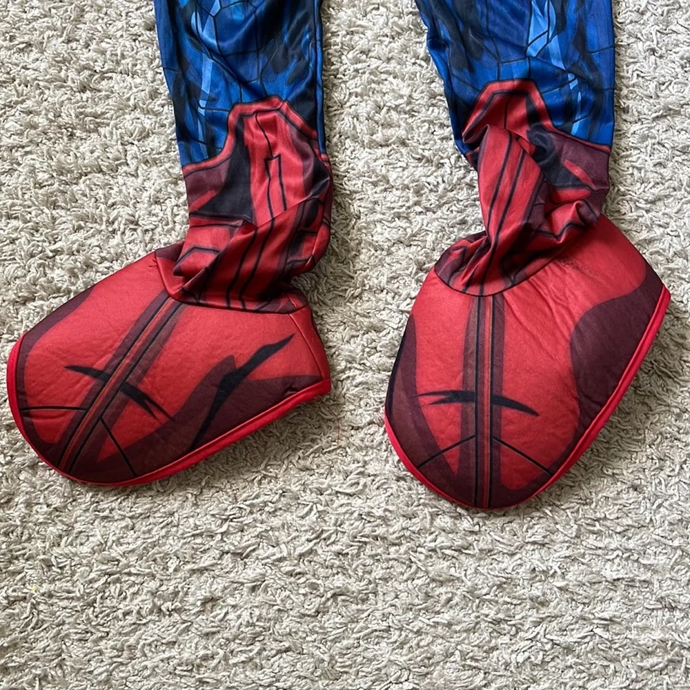 New DC Superheroes Superman Costume Without Cape Costume Size Medium 8-10 - Picture 3 of 5